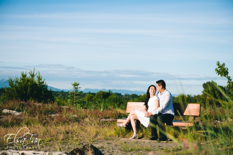 Vancouver Iona Beach Engagement